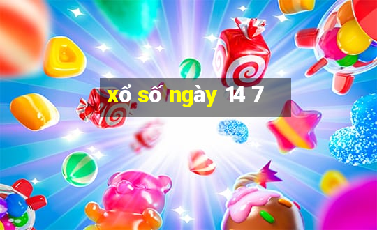 xổ số ngày 14 7