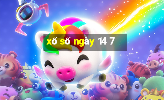 xổ số ngày 14 7