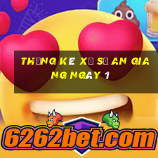 Thống kê Xổ Số an giang ngày 1