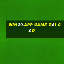 Win29.App Game Bài Cào