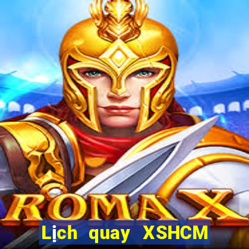 Lịch quay XSHCM ngày thứ sáu