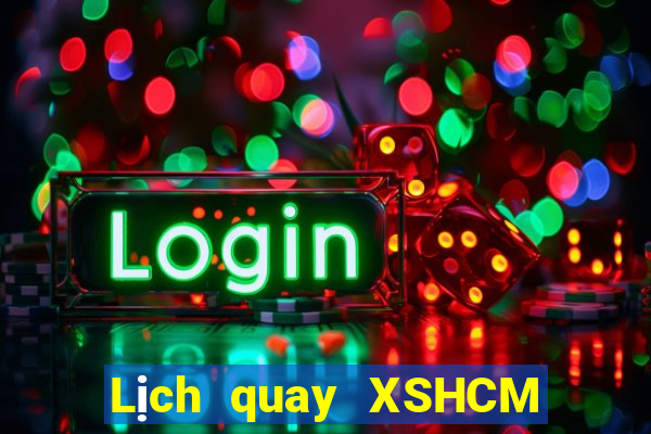 Lịch quay XSHCM ngày thứ sáu