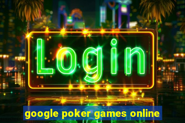 google poker games online