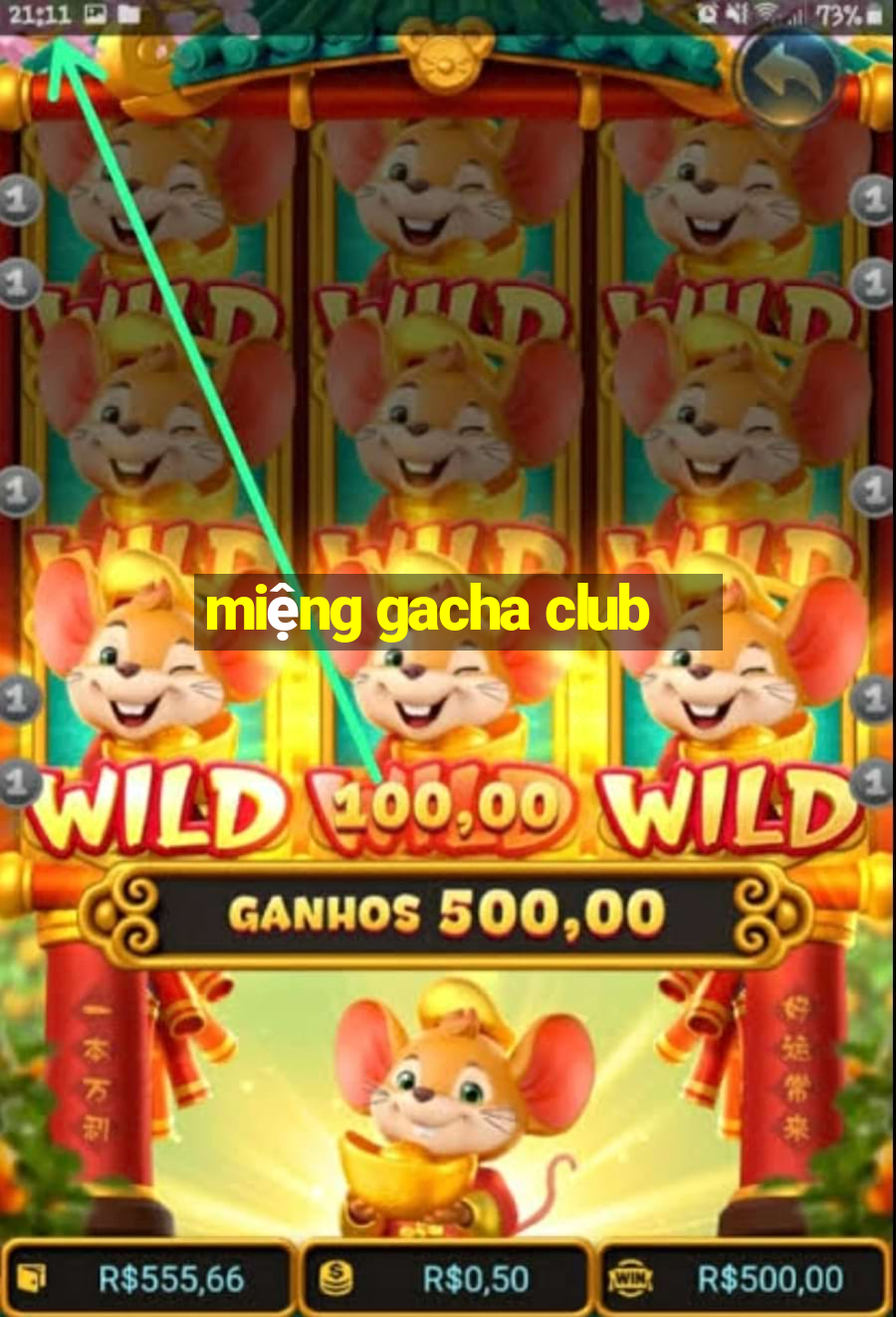 miệng gacha club