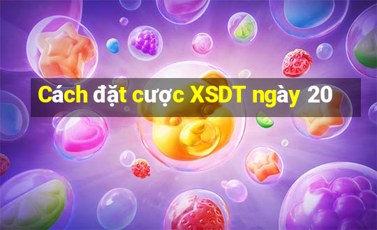 Cách đặt cược XSDT ngày 20