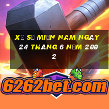 xổ số miền nam ngày 24 tháng 6 năm 2002