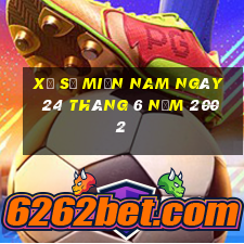 xổ số miền nam ngày 24 tháng 6 năm 2002