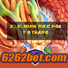 xổ số minh ngọc ngày 9 tháng