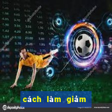 cách làm giảm bết tóc