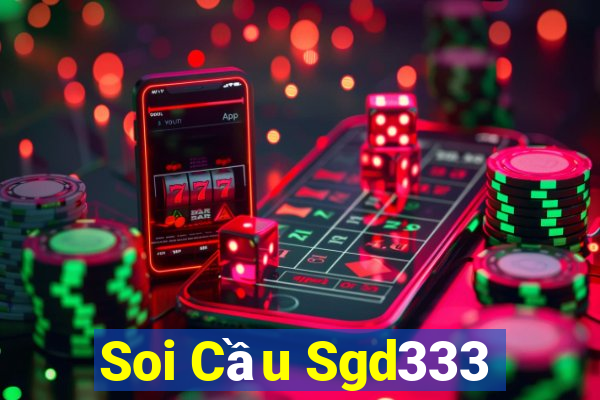 Soi Cầu Sgd333