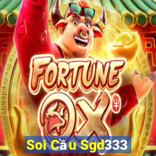 Soi Cầu Sgd333