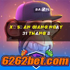 xổ số an giang ngày 31 tháng 8