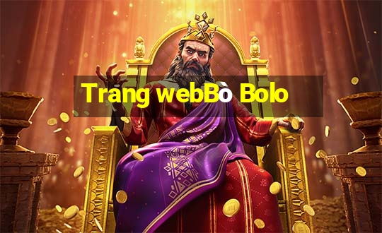 Trang webBò Bolo