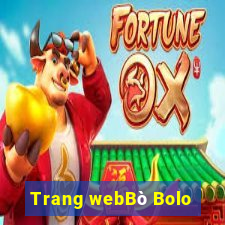 Trang webBò Bolo