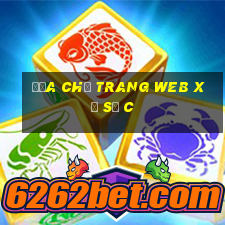 Địa chỉ trang web xổ số c