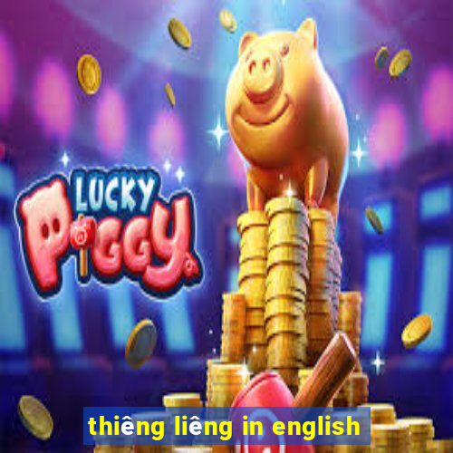 thiêng liêng in english