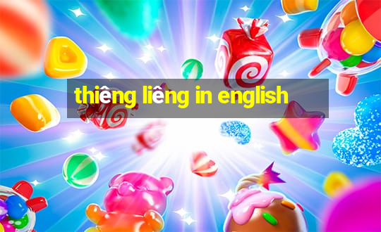 thiêng liêng in english