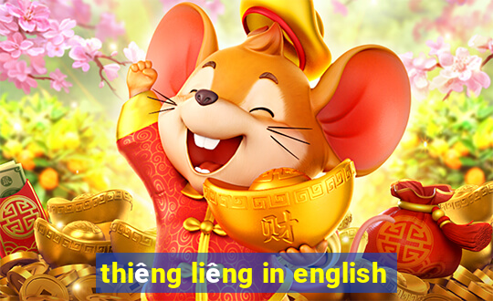 thiêng liêng in english