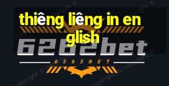 thiêng liêng in english