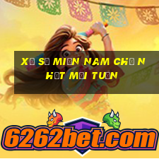 xổ số miền nam chủ nhật mỗi tuần