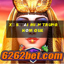 xổ số đài miền trung hôm qua