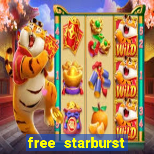 free starburst slots no deposit