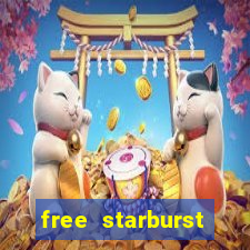 free starburst slots no deposit