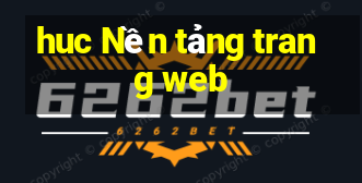 huc Nền tảng trang web