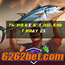 THỐNG KÊ KẾT QUẢ XSDT ngày 23