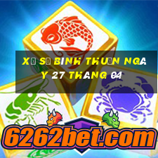 xổ số bình thuận ngày 27 tháng 04