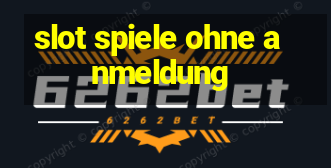 slot spiele ohne anmeldung