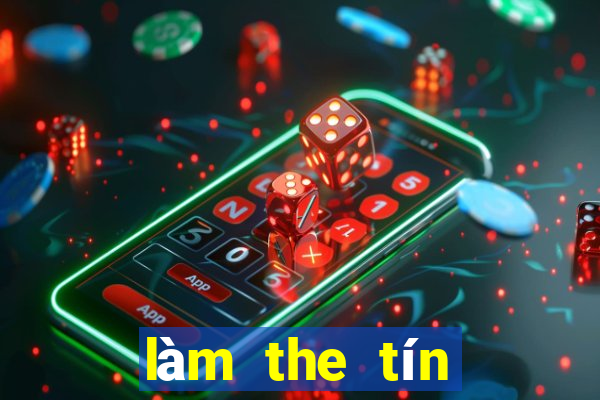 làm the tín dụng online