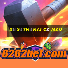 xổ số thứ hai cà mau