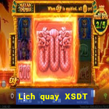 Lịch quay XSDT ngày 15