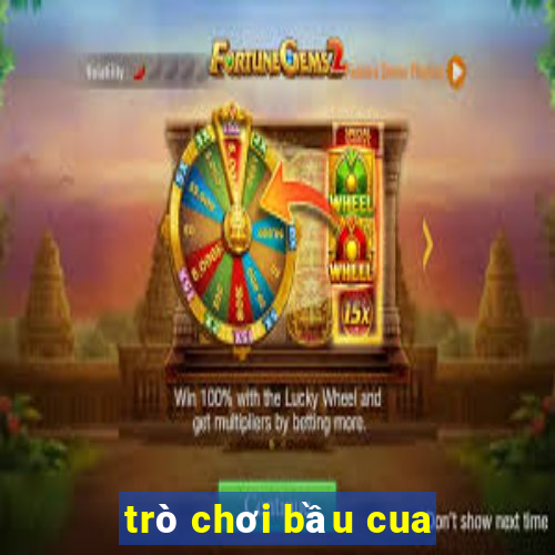 trò chơi bầu cua