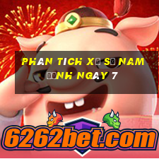 Phân tích Xổ Số nam định ngày 7