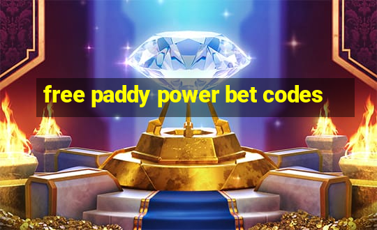 free paddy power bet codes