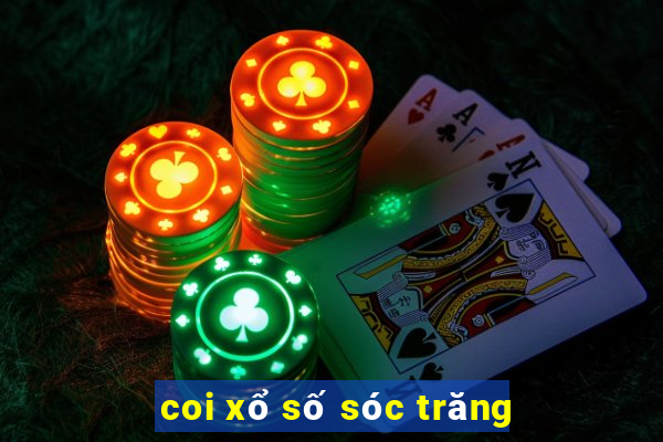 coi xổ số sóc trăng