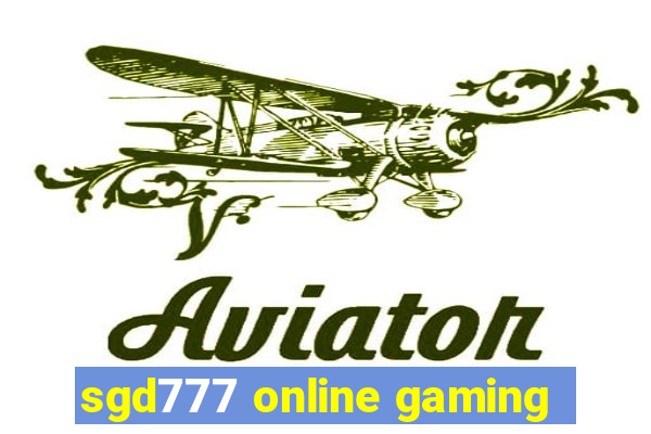 sgd777 online gaming