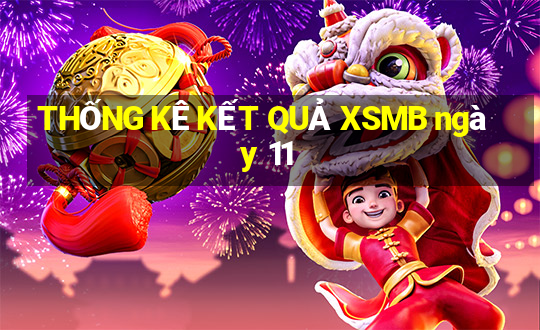 THỐNG KÊ KẾT QUẢ XSMB ngày 11