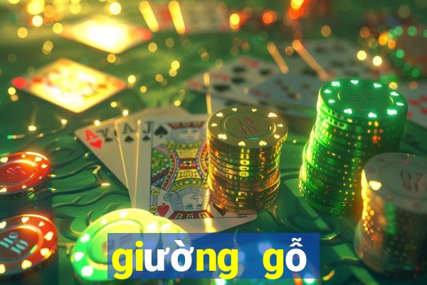 giường gỗ bệt kiểu nhật