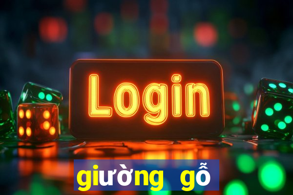 giường gỗ bệt kiểu nhật