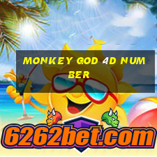 monkey god 4d number