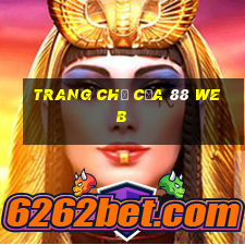 Trang chủ của 88 Web