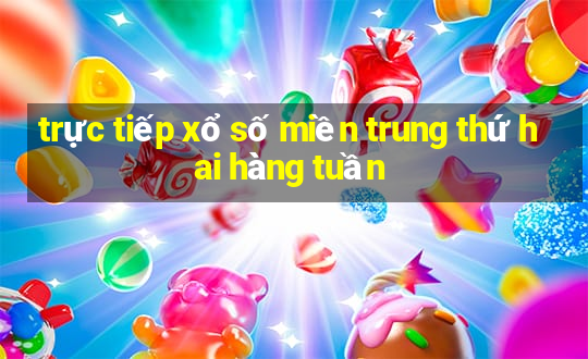 trực tiếp xổ số miền trung thứ hai hàng tuần