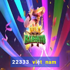 22333 việt nam màu sắc