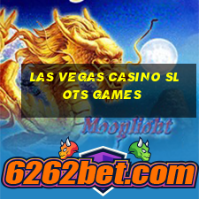 las vegas casino slots games