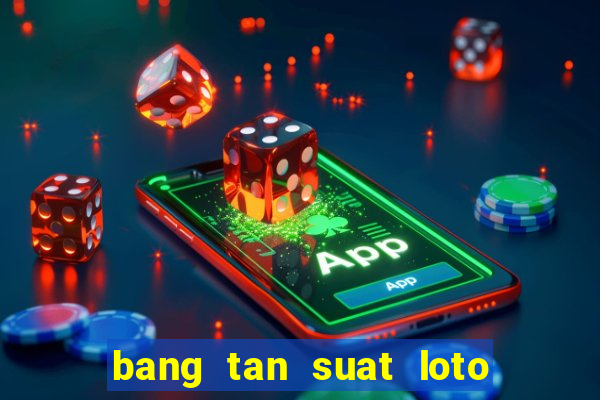 bang tan suat loto mien bac