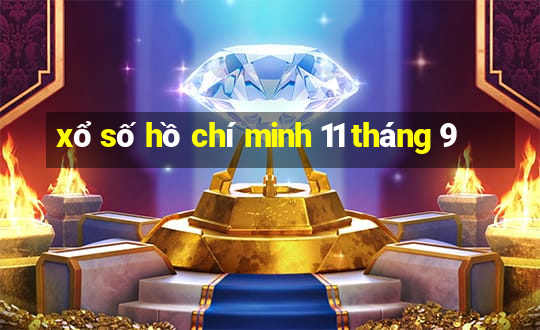 xổ số hồ chí minh 11 tháng 9