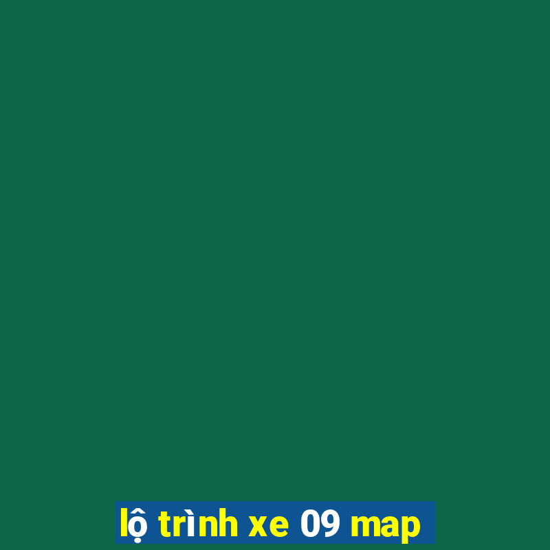 lộ trình xe 09 map